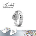 Destiny Jewellery Crystal From Swarovski Classic Leather Watch